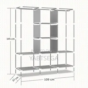 Simple Wardrobe ዘመናዊ የልብስ ማስቀመጫ ቁምሳጥን