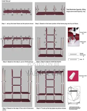 Simple Wardrobe ዘመናዊ የልብስ ማስቀመጫ ቁምሳጥን