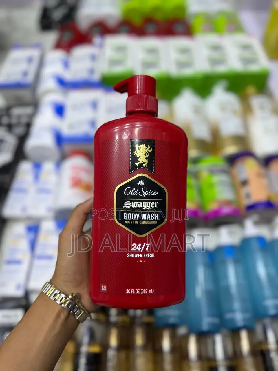 Old Spice Swagger Body Wash With a Cedarwood