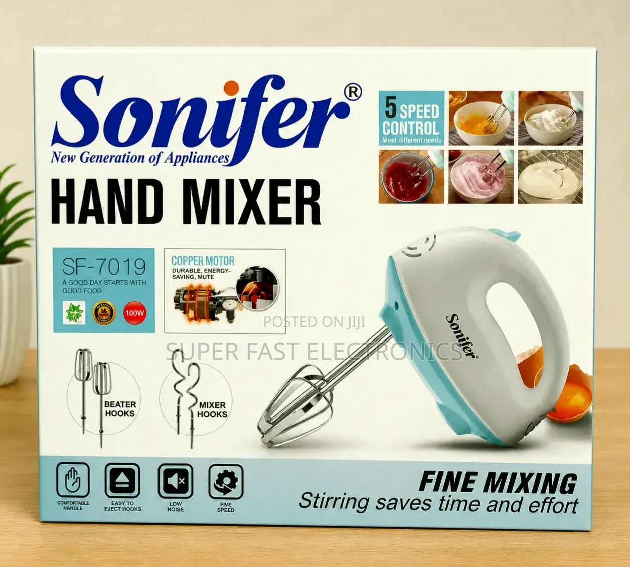 Sonifer Hand Mixer, a Compact Kitchen