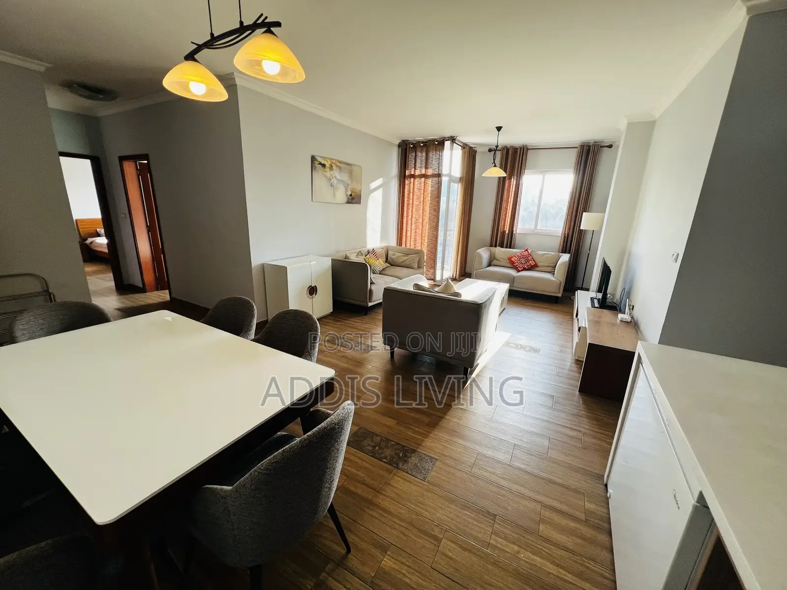 Furnished 2bdrm Apartment in Bole for rent