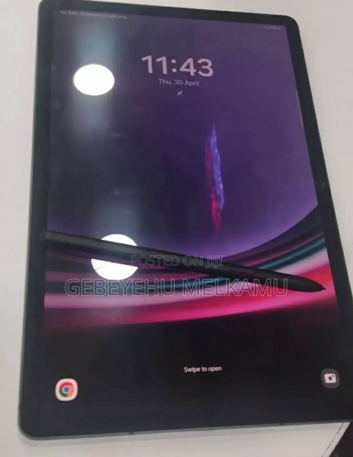 New Samsung Galaxy Tab S9 128 GB Black