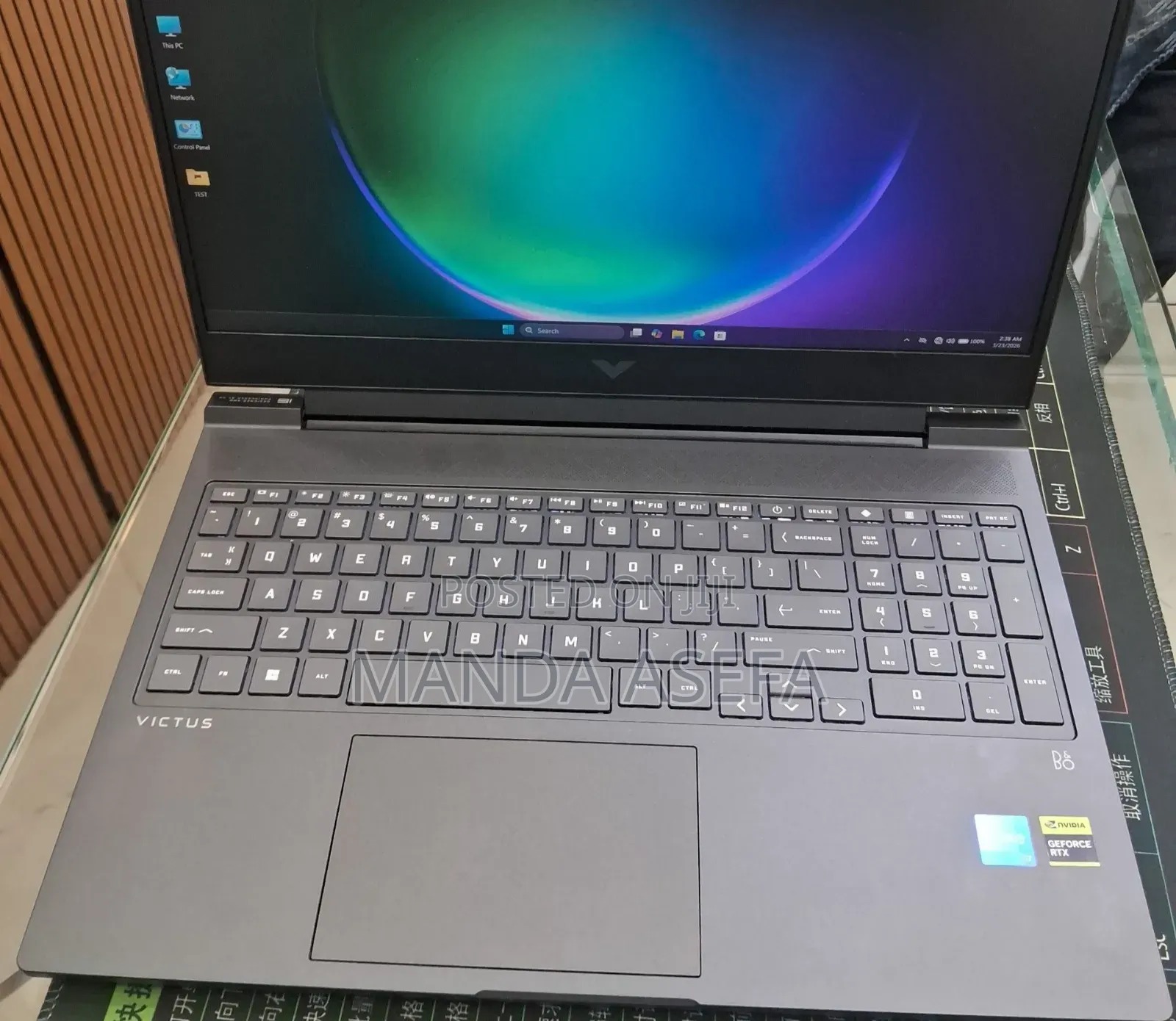 New Laptop HP Victus 16 16GB Intel Core i7 SSD 1T