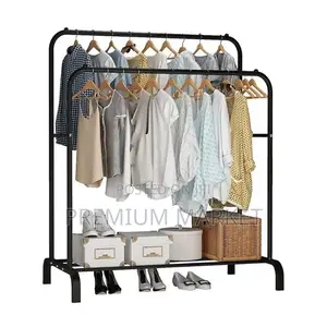 Clothe Organizer Rack Multiple Purpose የልብስ ጫማ ኮት ኮፍያ መስቀያ