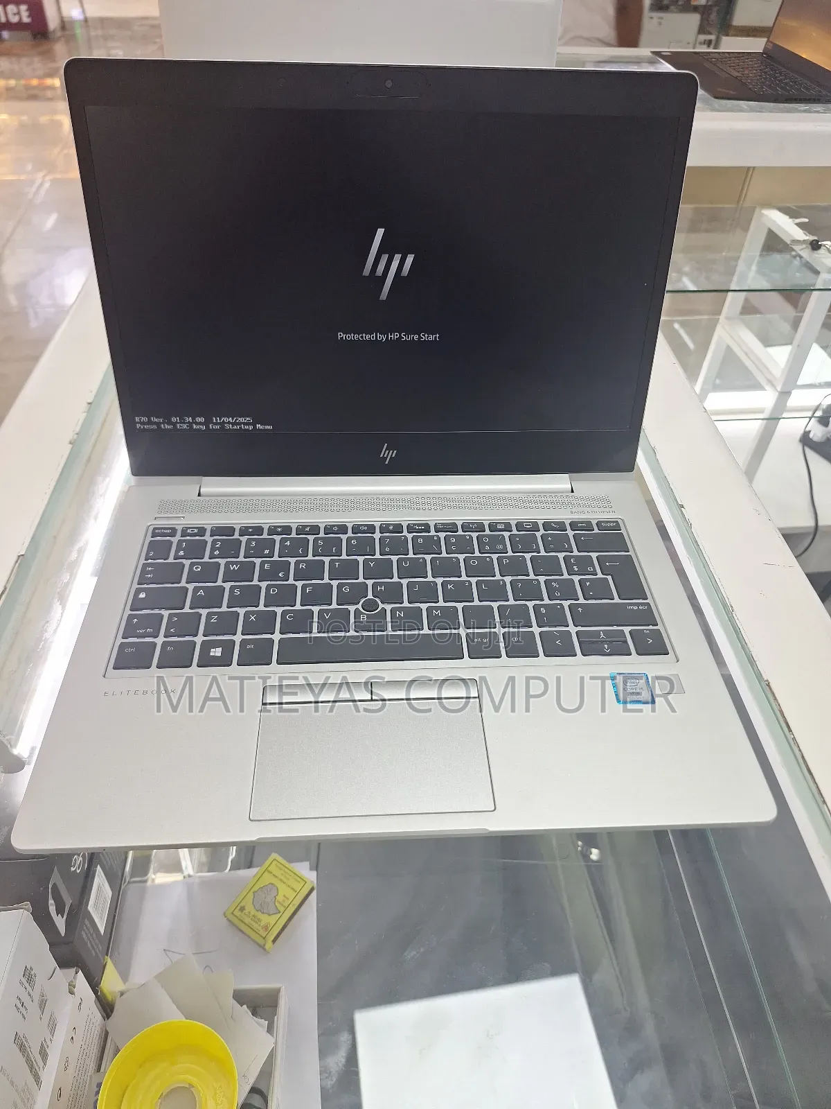 New Laptop HP EliteBook 840 8GB Intel Core i5 SSD 512GB