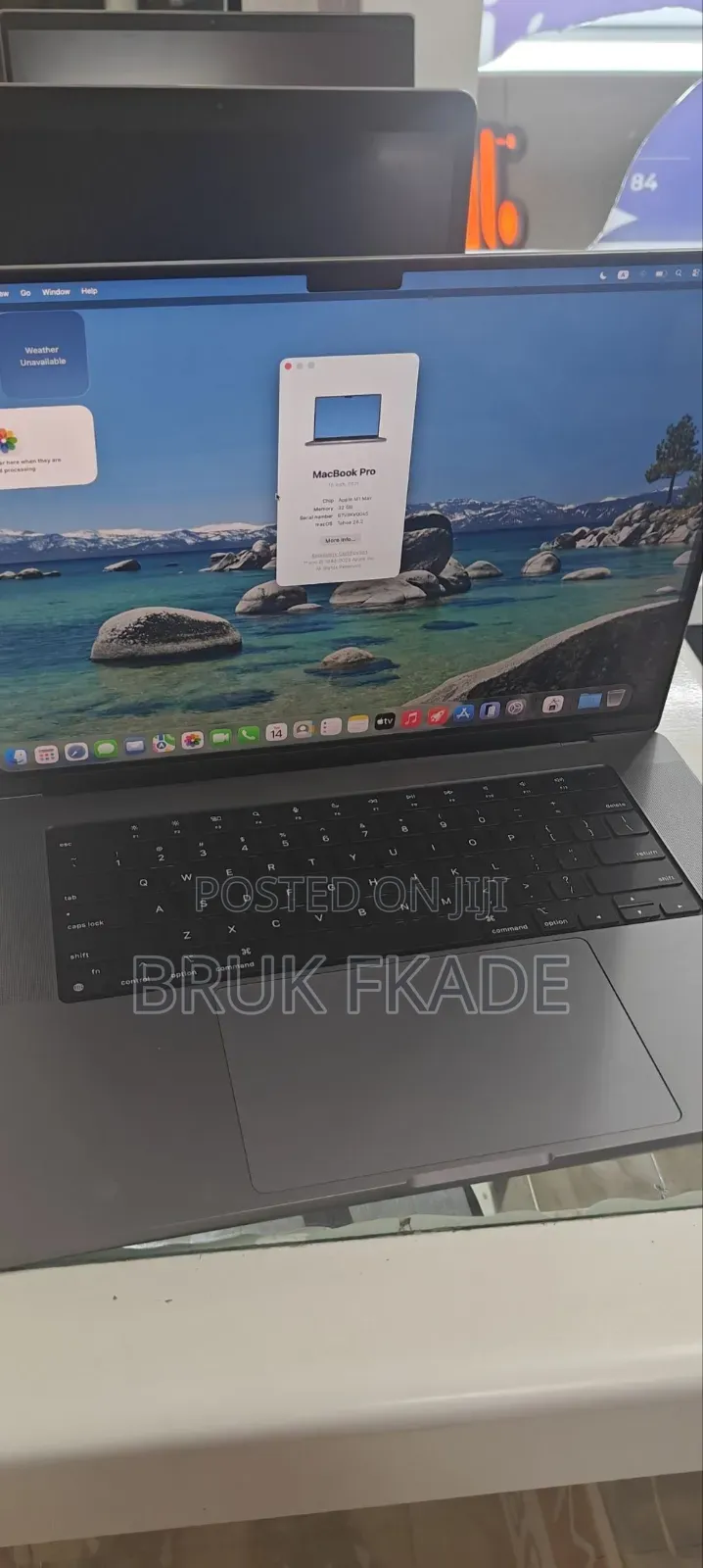 New Laptop Apple MacBook Pro M1 32GB Apple M1 Pro SSD 1T