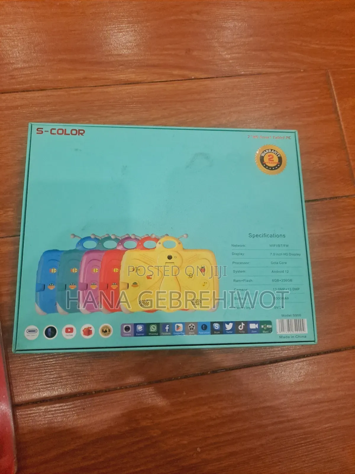 New Tablet 256 GB Yellow
