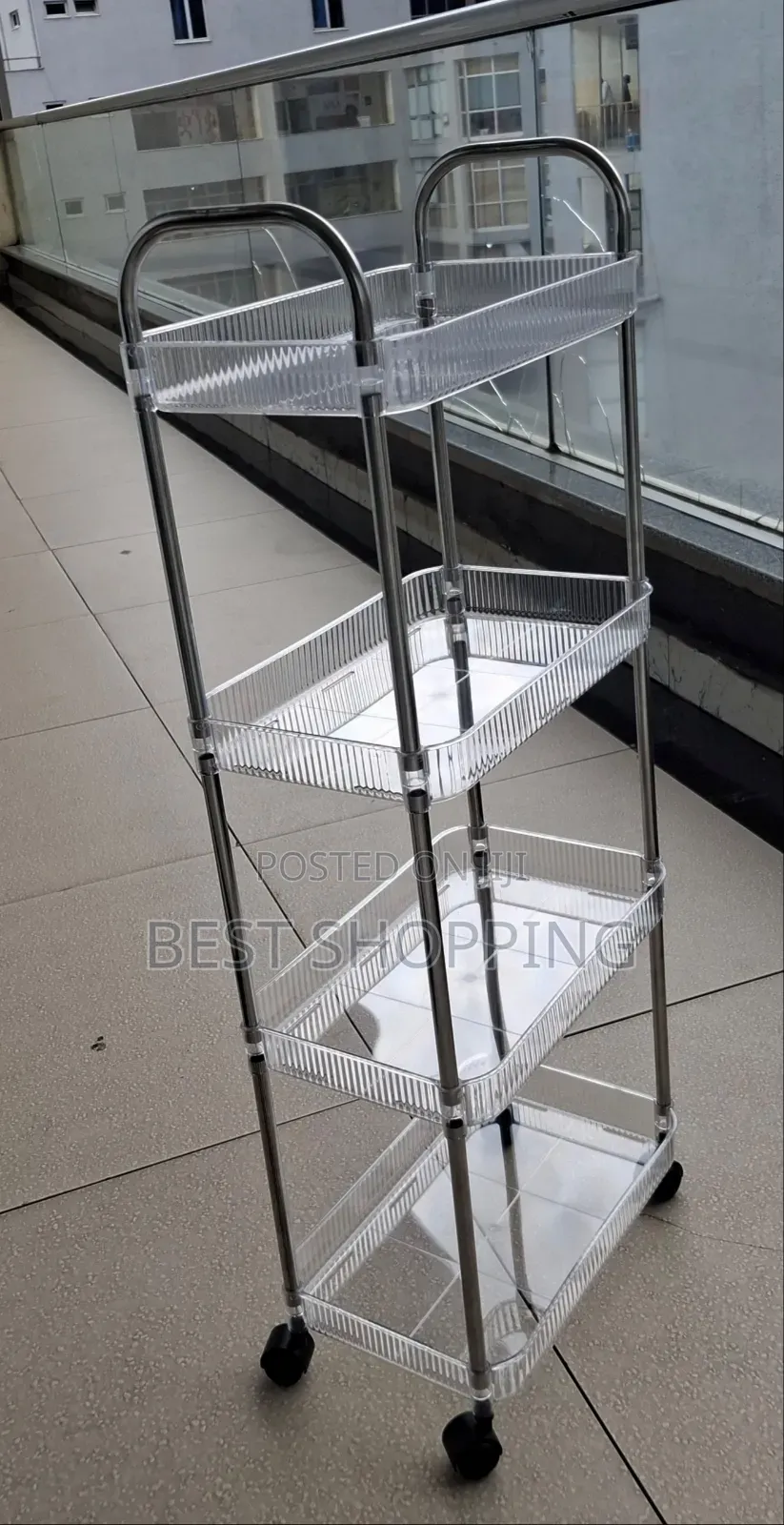 Rolling Cart Shelf Storage Shelf
