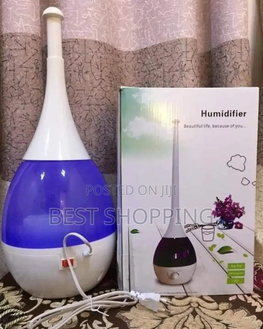 Cool Steam Air Ultrasonic Humidifier 3 Liter