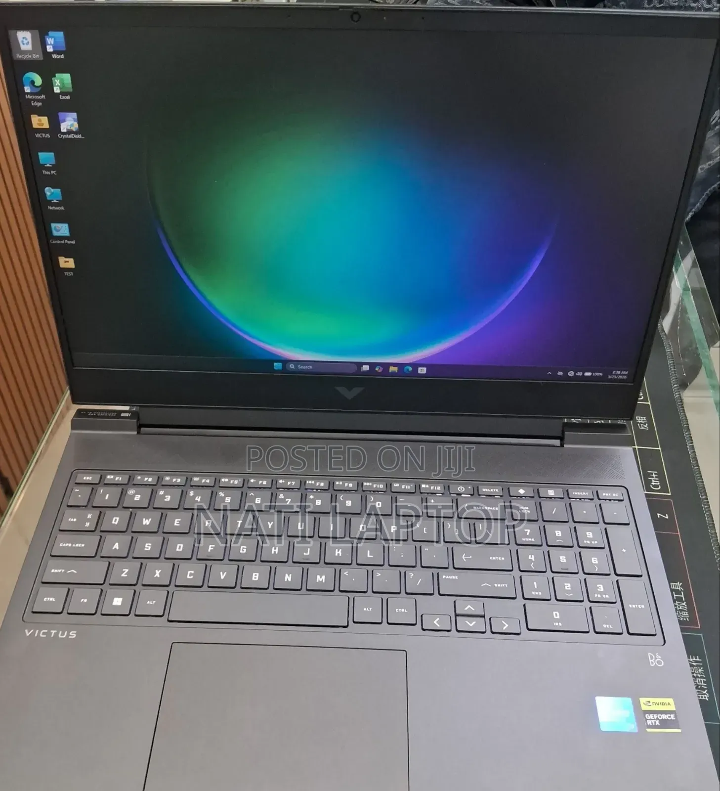 New Laptop HP Victus 16 16GB Intel Core i7 SSD 1T