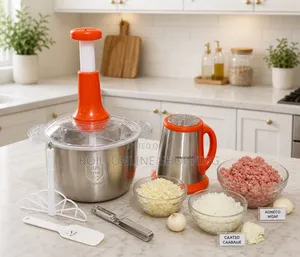 Hobby Lobby Onion Meat የሽንኩርትና የስጋ መፍጫ 4 ሊተር መብራት ቢኖርም ባይኖርም ለመጠቀምምቹ