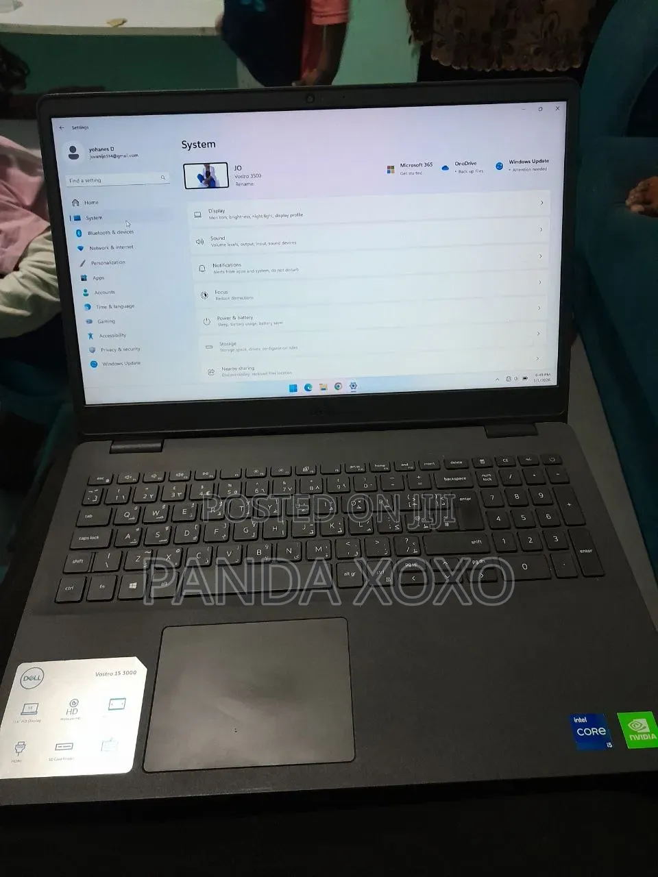 Laptop Dell Vostro 3000 8GB Intel Core i5 HDD 1T