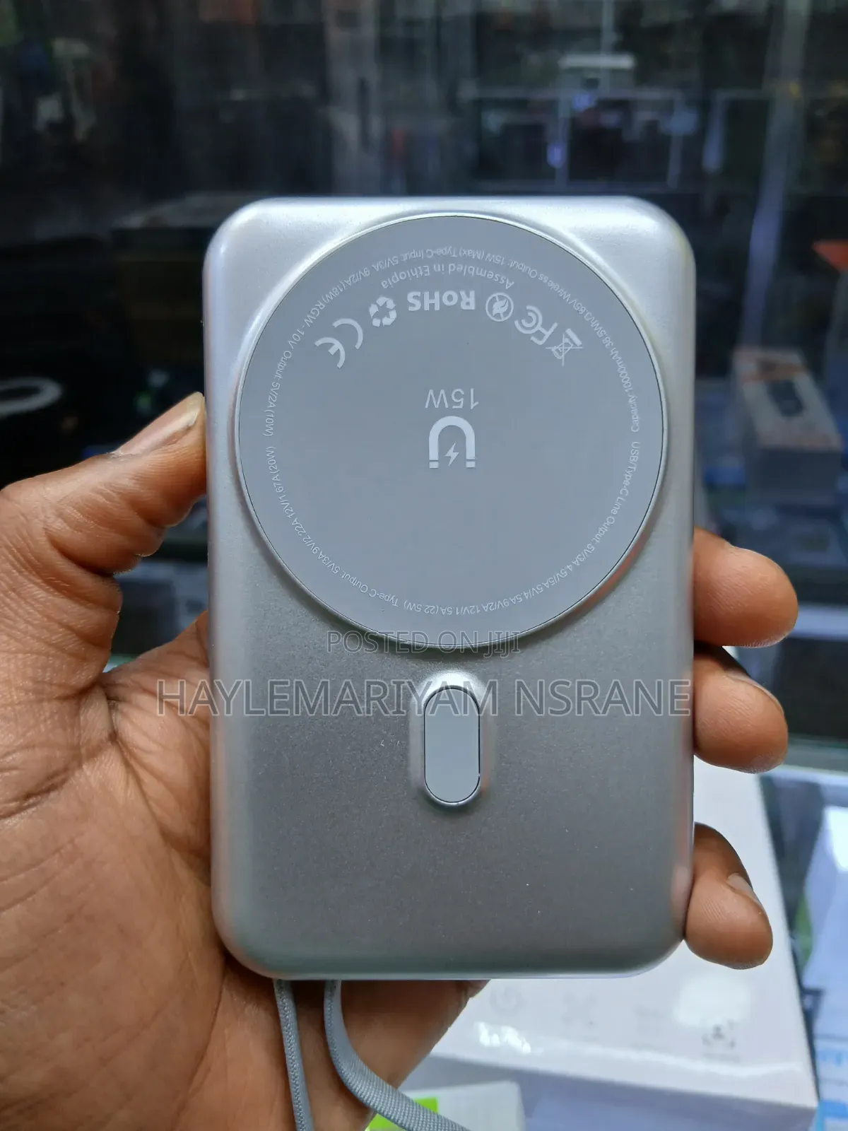 1000mah Wireless Power Bank