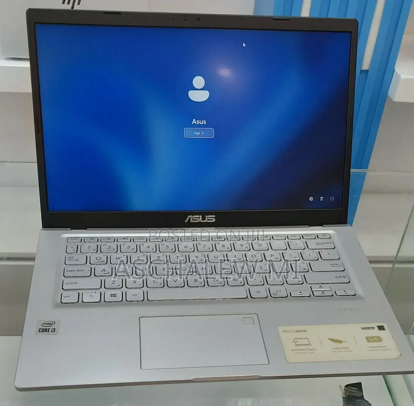 New Laptop Asus VivoBook 15 X505BA 4GB Intel Core i3 SSD 512GB
