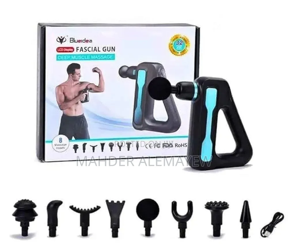 8in1 Blueidea Fascial Gun Massager Brand:-Blue Idea