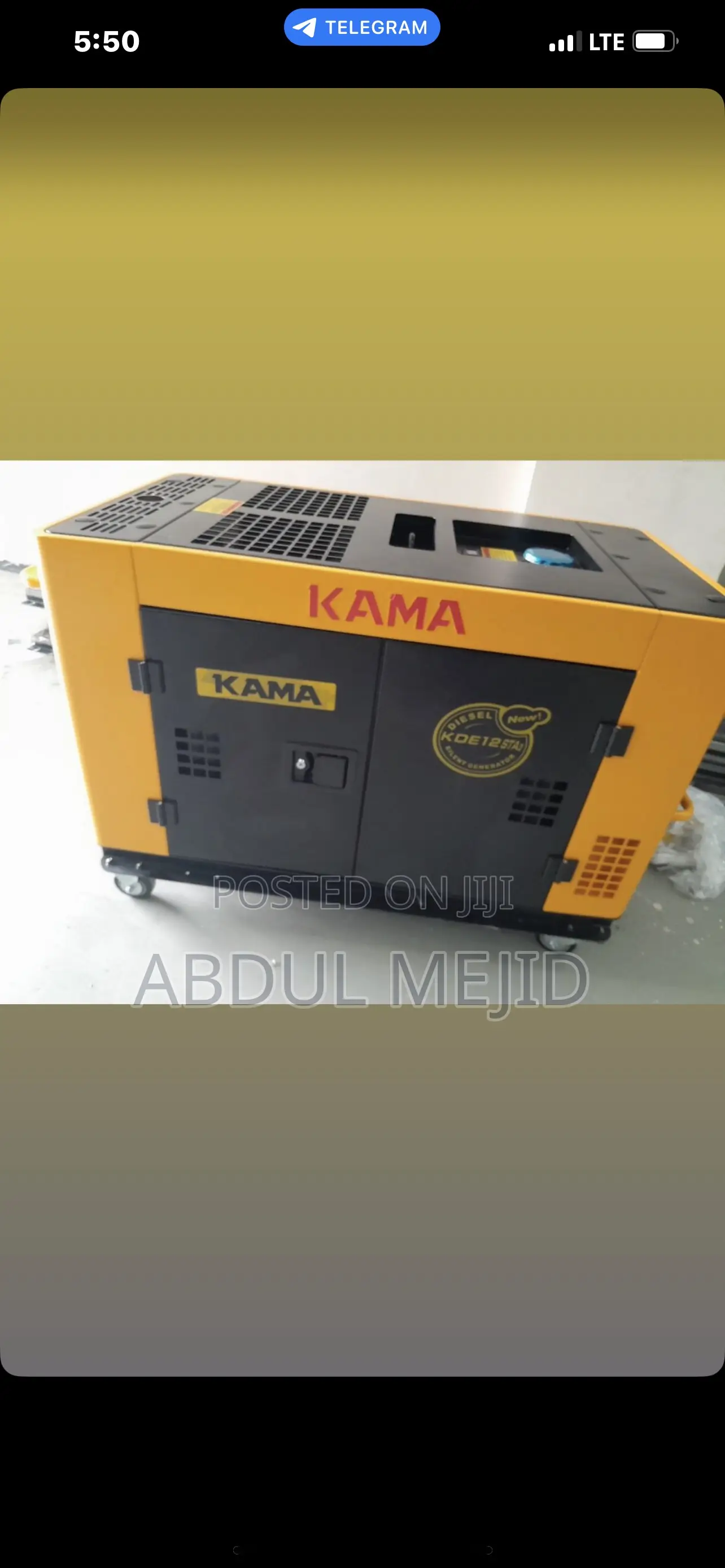Generator Diesel