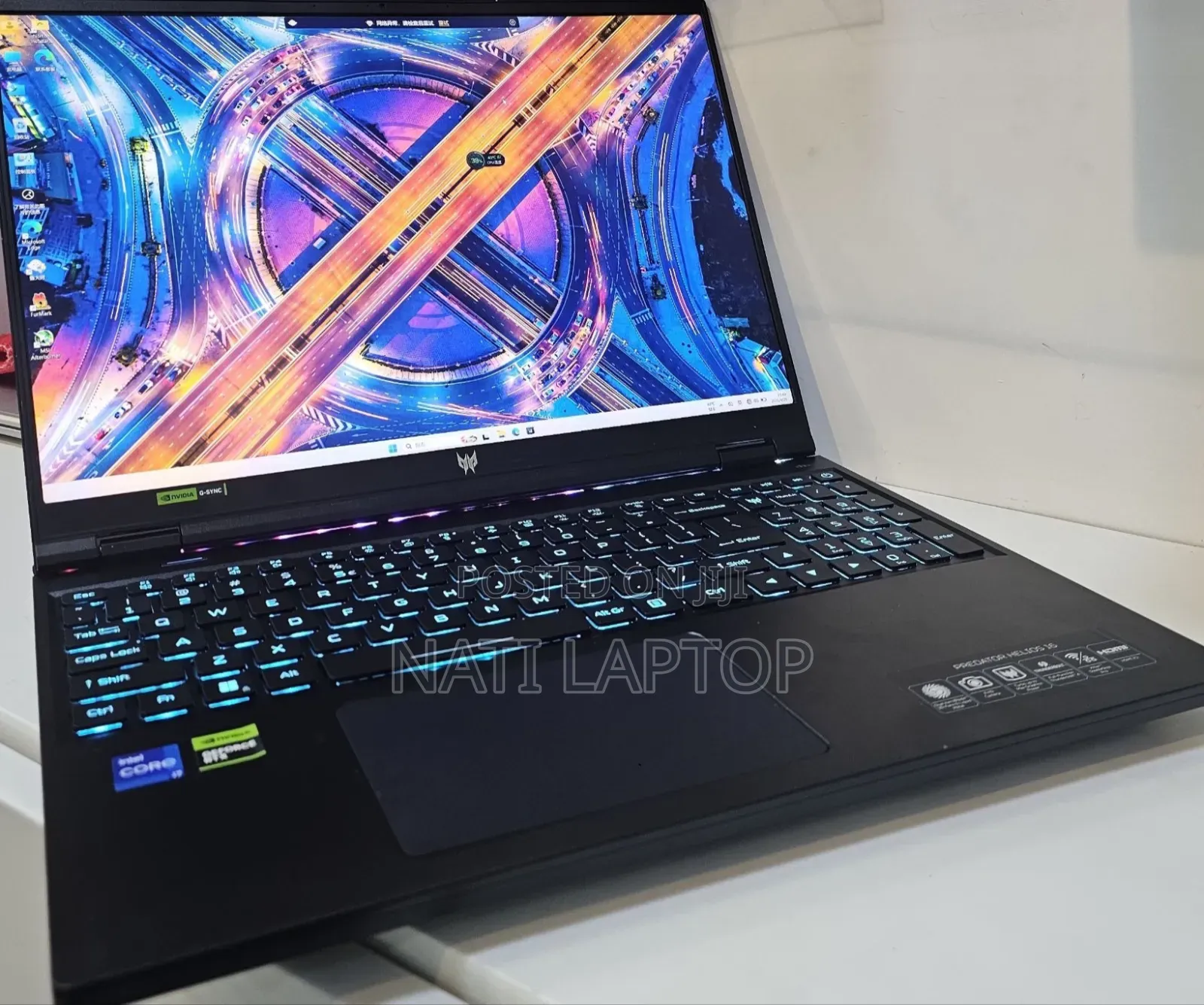 New Laptop Acer Predator Helios Neo 16 16GB Intel Core i7 SSD 1T