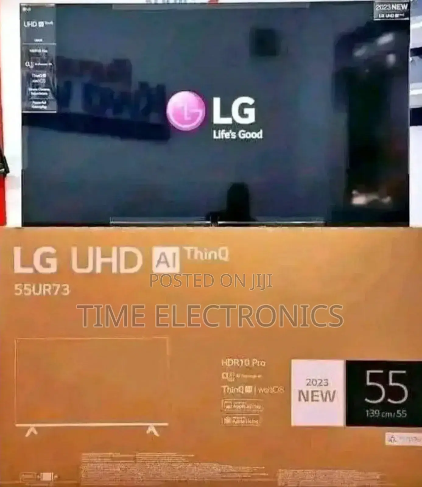 Lg 55'' Uhd Smart New 2023 Webos Free Delivery 10 Years Warranty