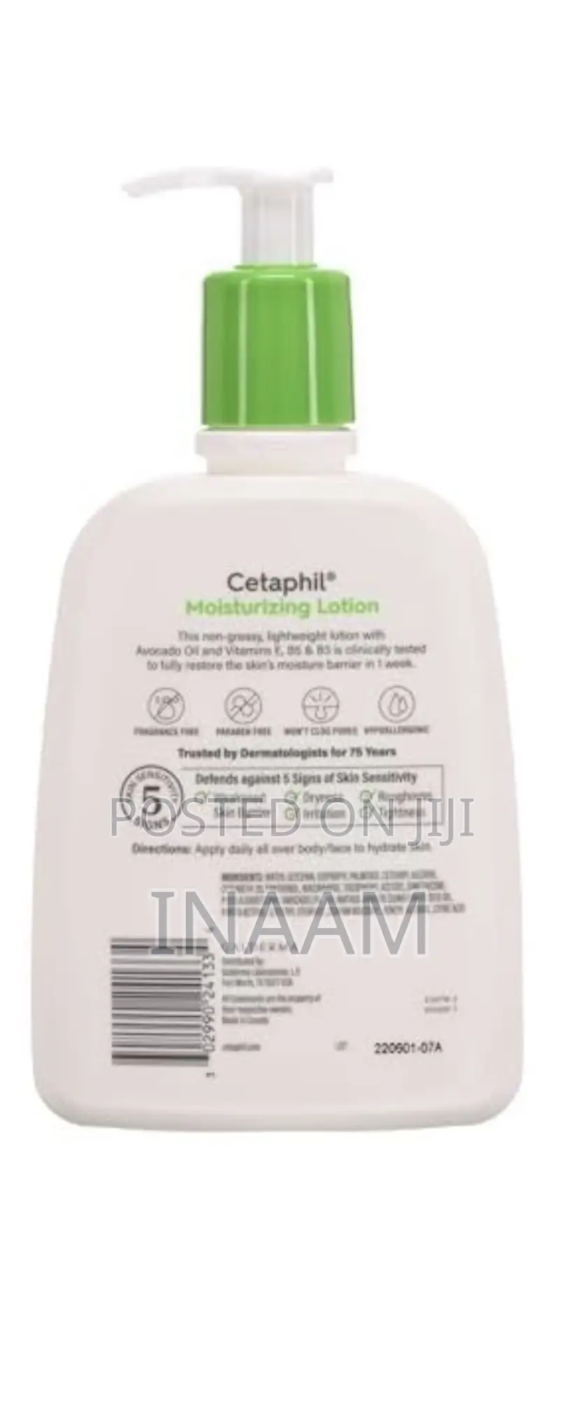 Cetaphil Moisturizing Lotion Normal to Sensetive Skin