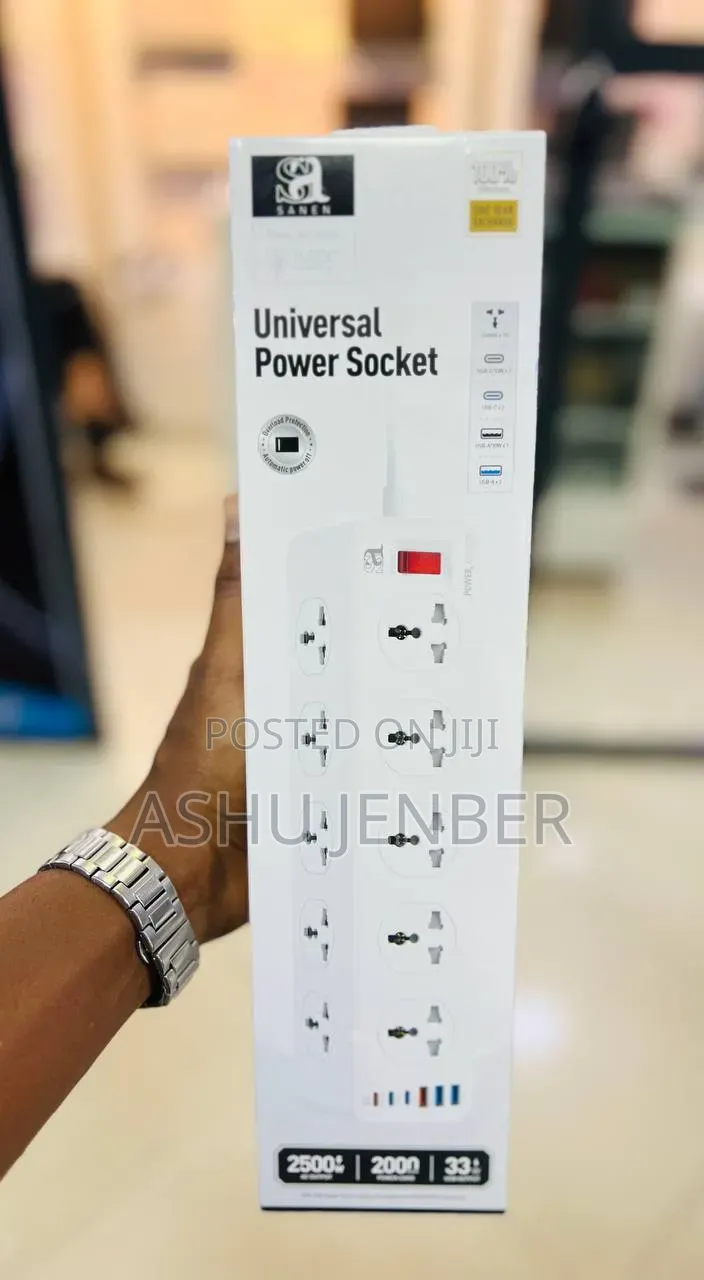 ⸻ Sanun Power Socket – Multi Plug Extension