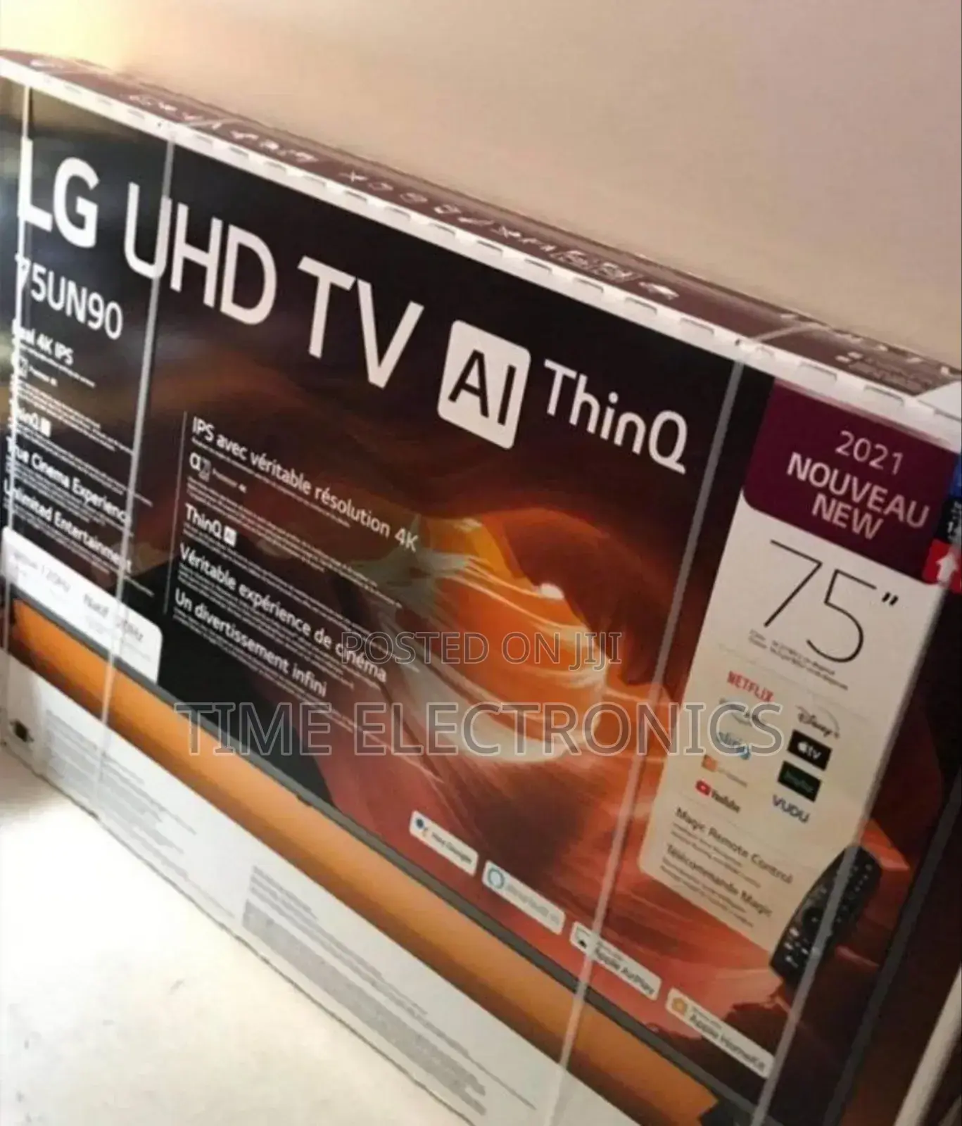 Lg 75'' Uhd New 2021 Smart Tv 10 Years Warranty Free Delivery