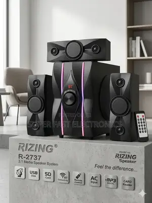 Rizing 3.1 Channel Multimedia Speaker System