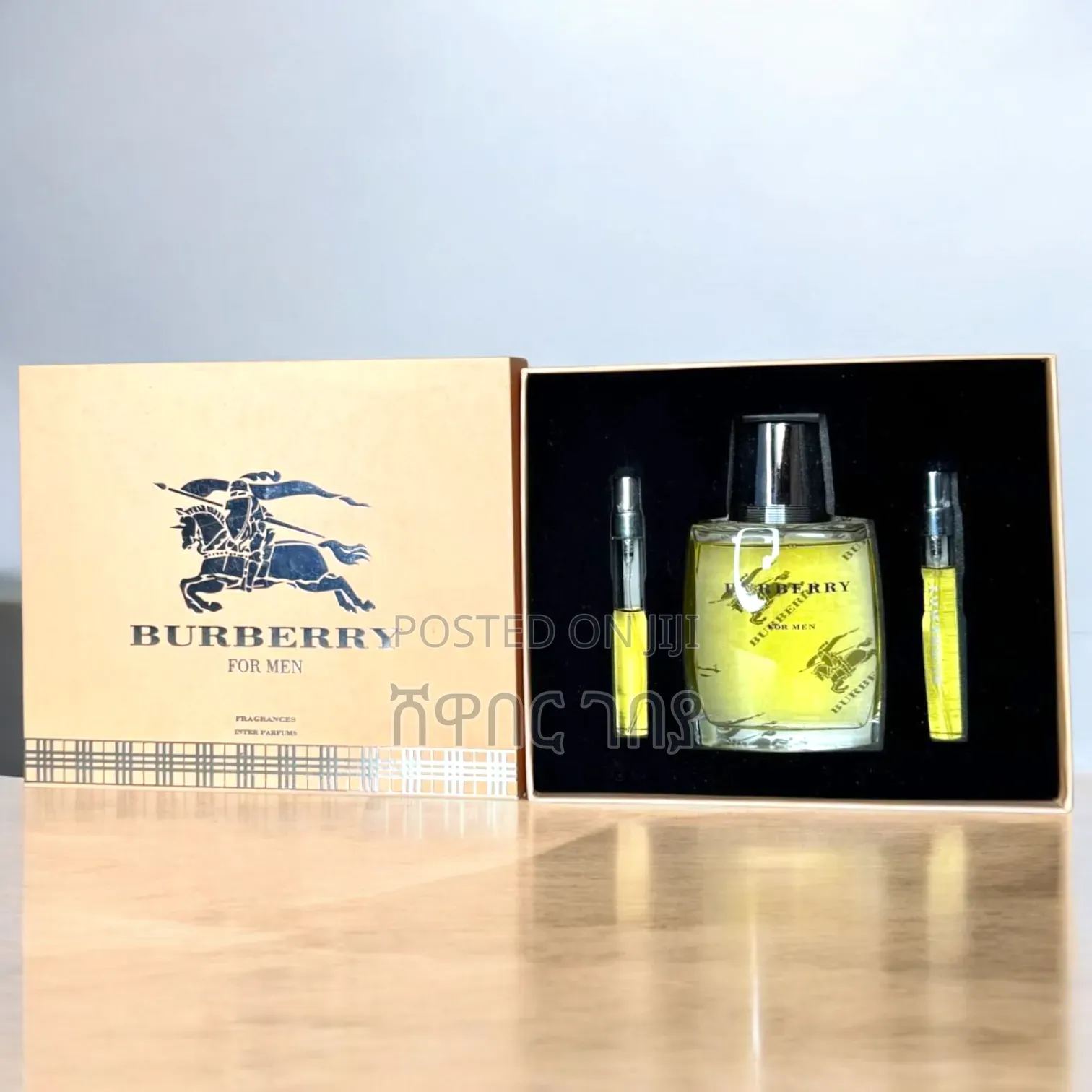 Original Burberry Men Perfume Set 100ml+ 2x 10ml Fathers - Day Present