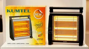 Kumtel Quartz Heater 1500w High-Efficiency Electric (Made in Turkey)