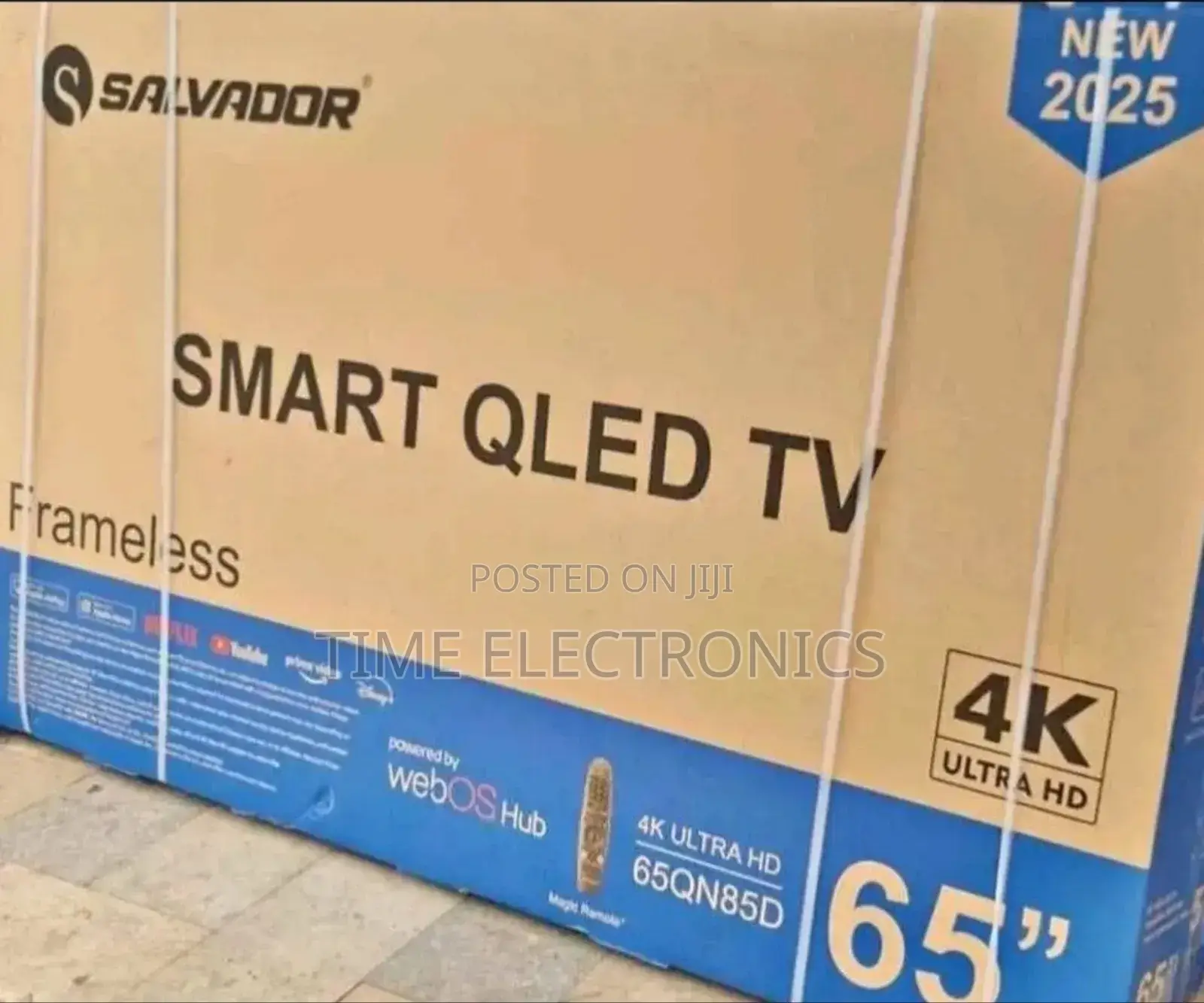 Salvador 65" Qled Ultra Uhd Frameless Single Screen Tv