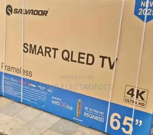 Salvador 65" Qled Ultra Uhd Frameless Single Screen Tv
