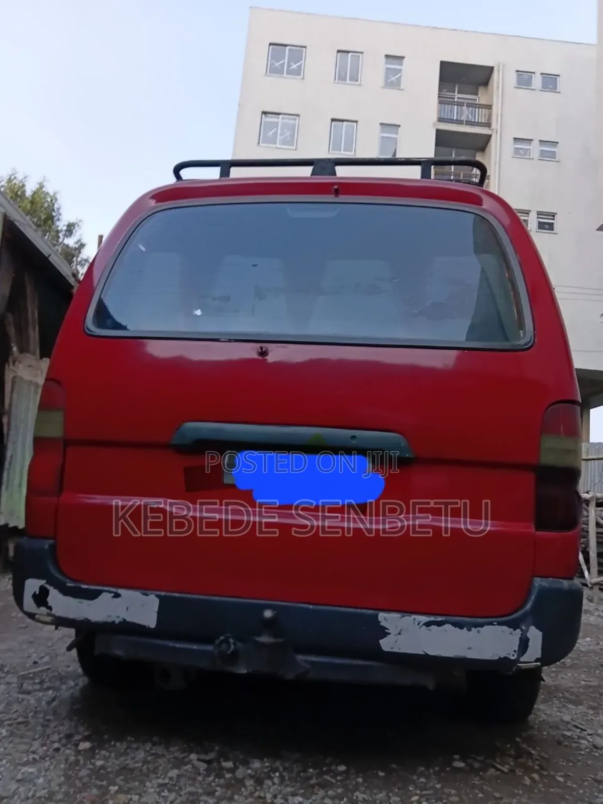 Toyota Grand HiAce 1986 Red