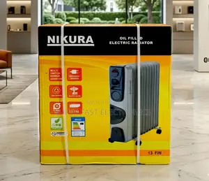 ​Nikura Room Heater 13-Fin Oil Filled Electric Radiat 2900w High Power