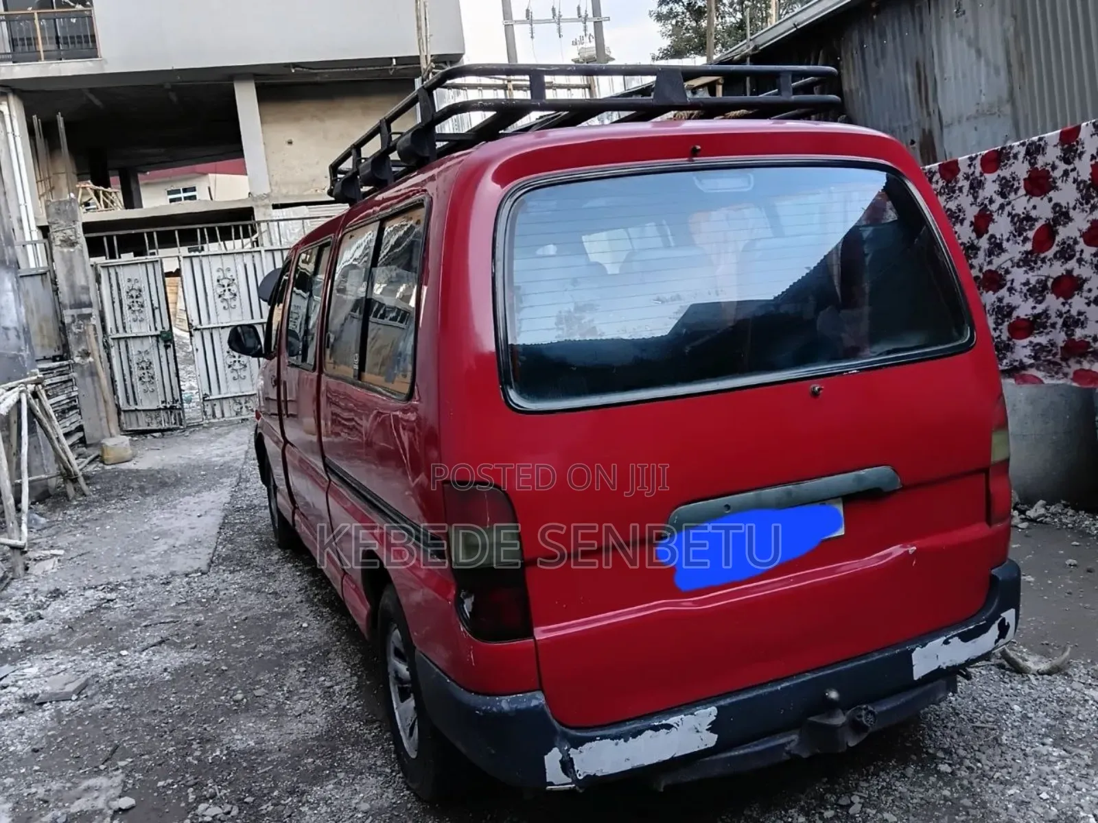 Toyota Grand HiAce 1986 Red