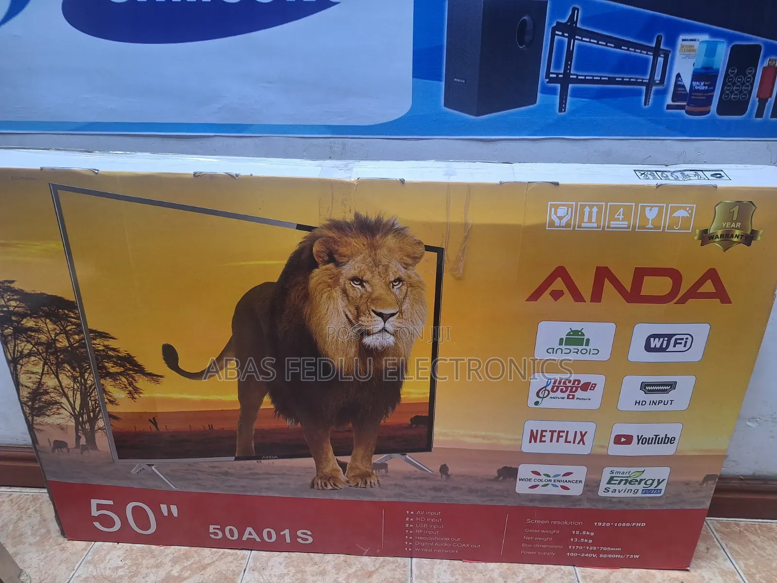 Anda Smart Tv 50 Inche