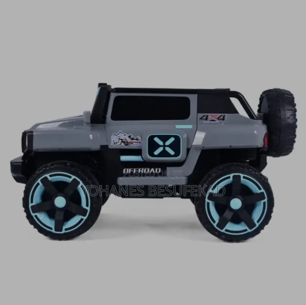 Children Electric Car 4×4 Jeep የልጆች መኪና