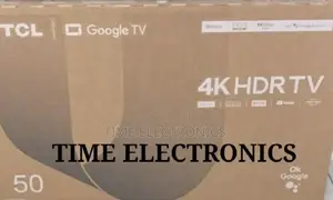 TCL 50" Smart HDR Tv Google Tv 10 Years Warranty Free Delivery