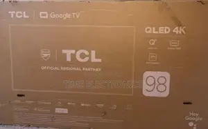 TCL 98" Google Qled Real Smart Tv 10 Year Warranty Free Delivery