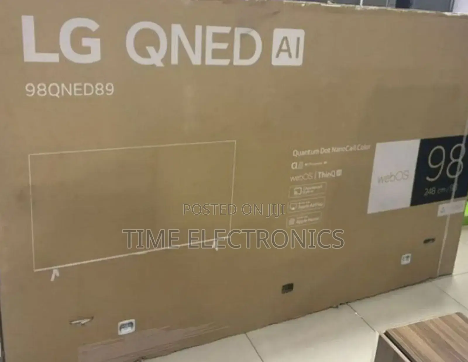 Lg 98" Qned Smart Tv 19 Years Warranty Free Delivery