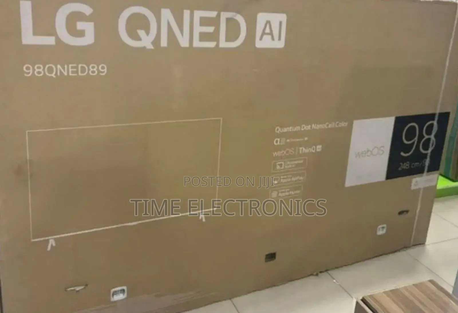 Lg 98" Qned Smart Tv 19 Years Warranty Free Delivery