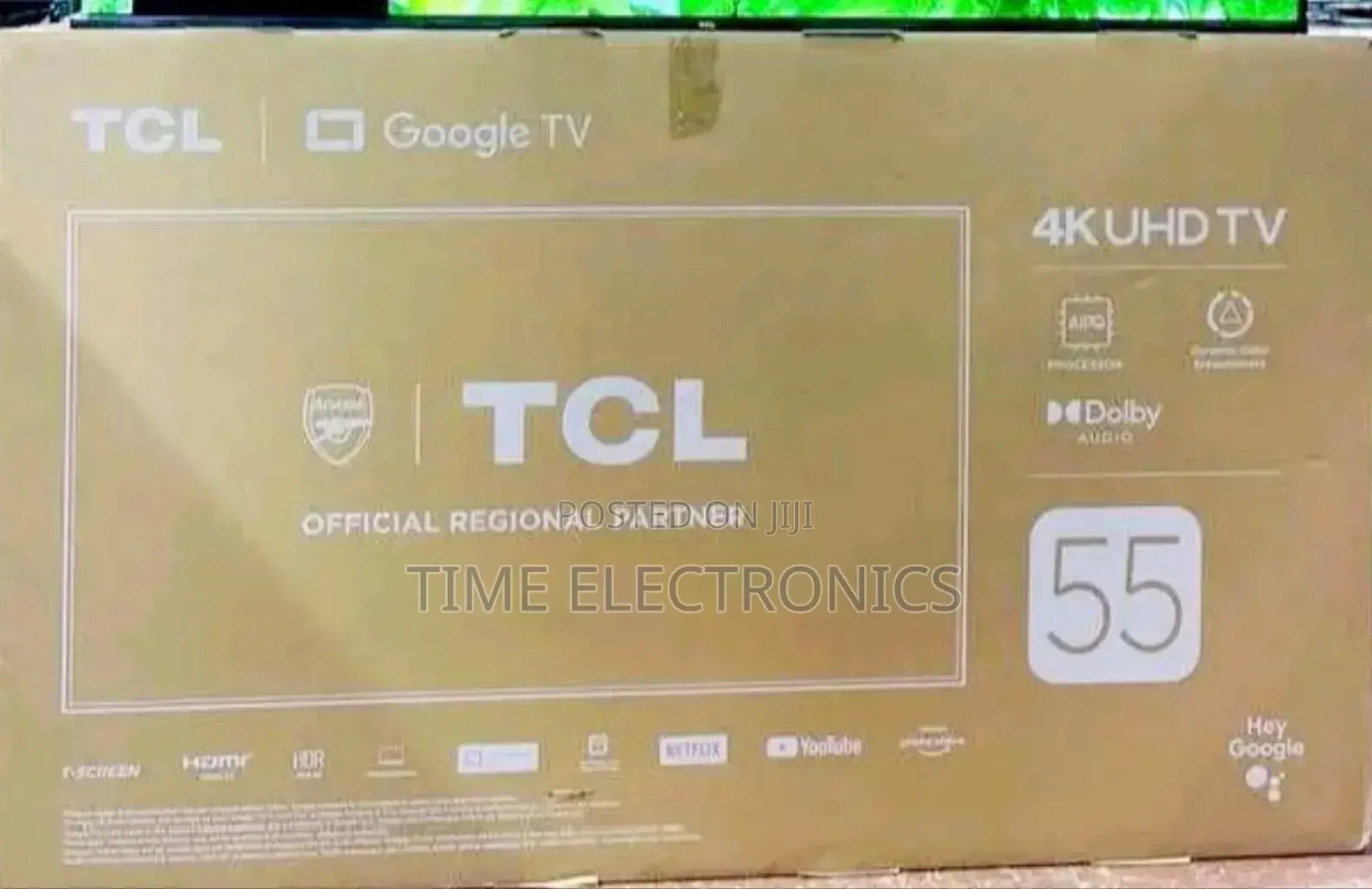 TCL 55" New 2025 Android Smart Tv 5 Years Warranty Free Delivery