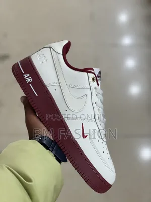 Nike Air Force 1 "40th Anniversary" (Sail/Team Red)