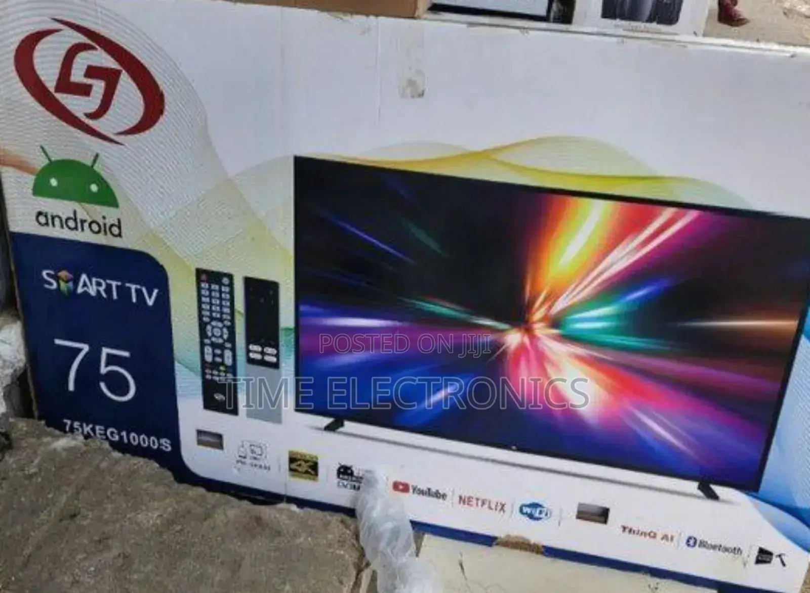 Lj 75" Android Tv New 2025 10 Years Warranty Free Delivery