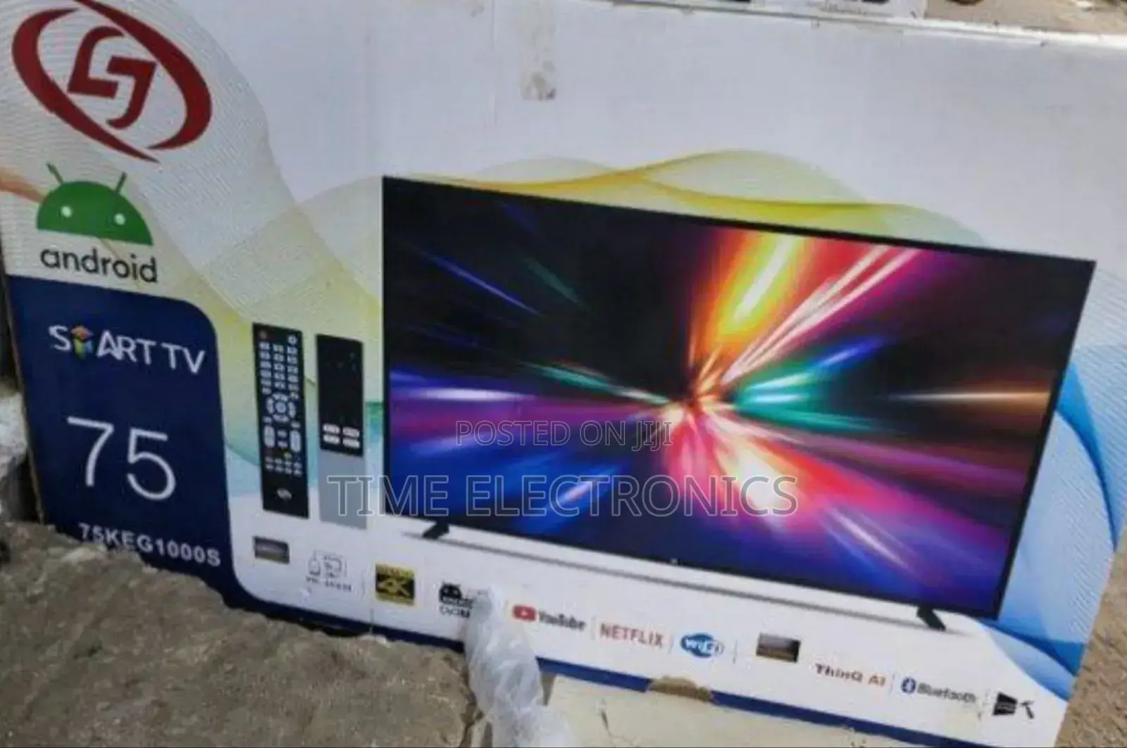 Lj 75" Android Tv New 2025 10 Years Warranty Free Delivery