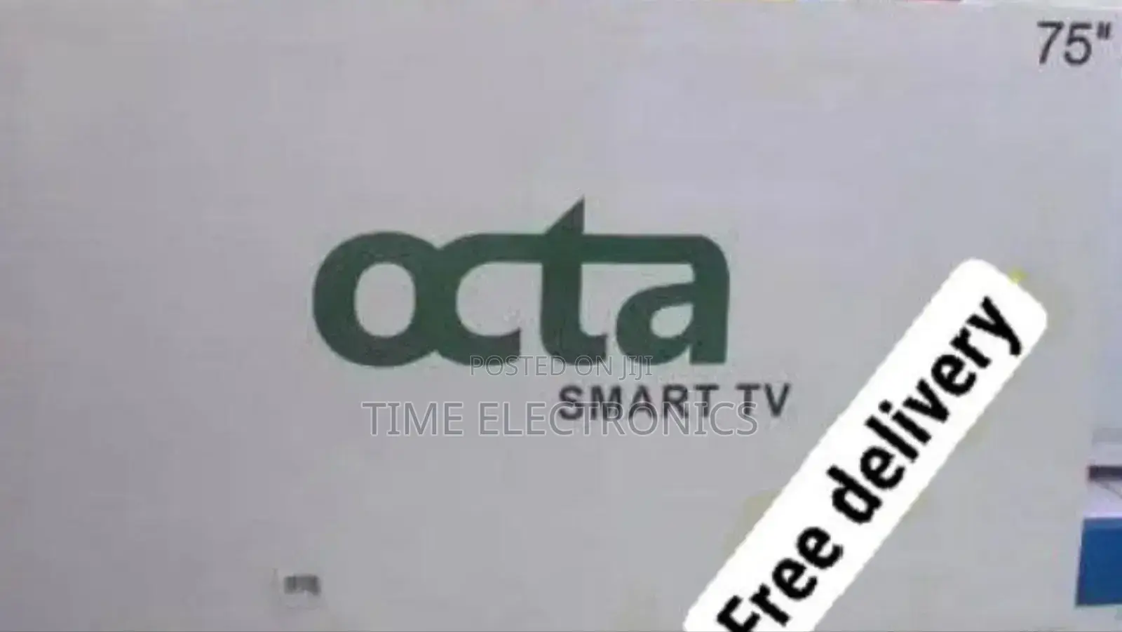 Octa 75" New 2026 Smart Tv 5 Years Warranty Free Delivery