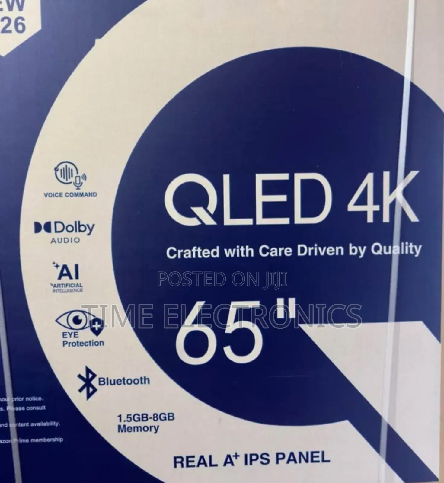 Bravia 65" Qled New 2026 Webos Hub Tv 10 Years Warranty