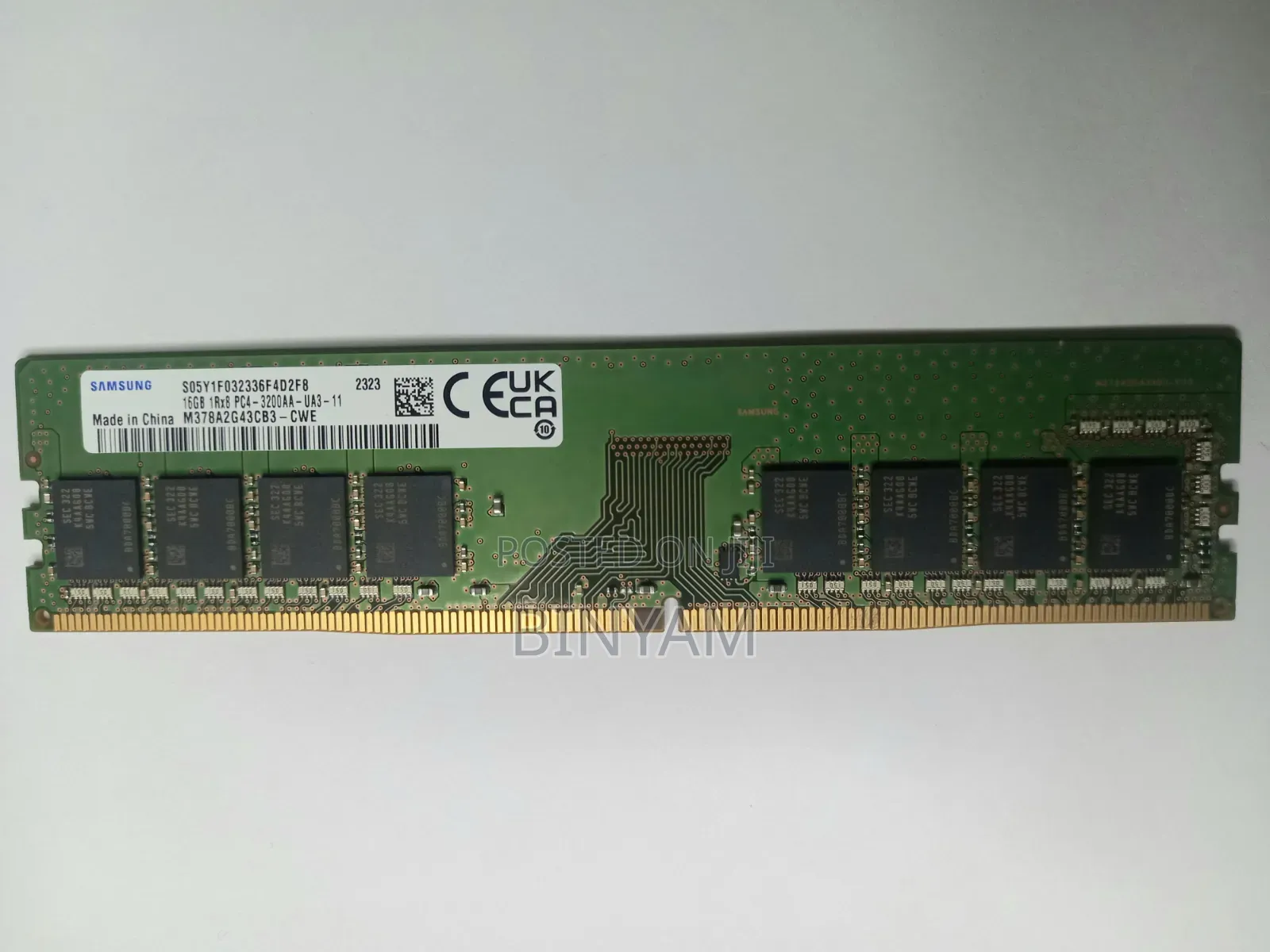 Ram 16gb Ddr4 Samsung Desktop Memory