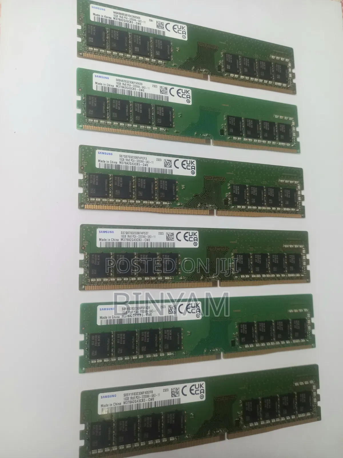 Ram 16gb Ddr4 Samsung Desktop Memory