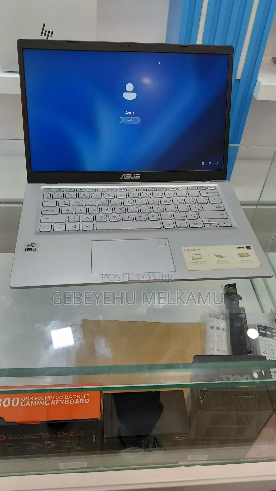 New Laptop Asus 4GB Intel Core 3 SSD 512GB