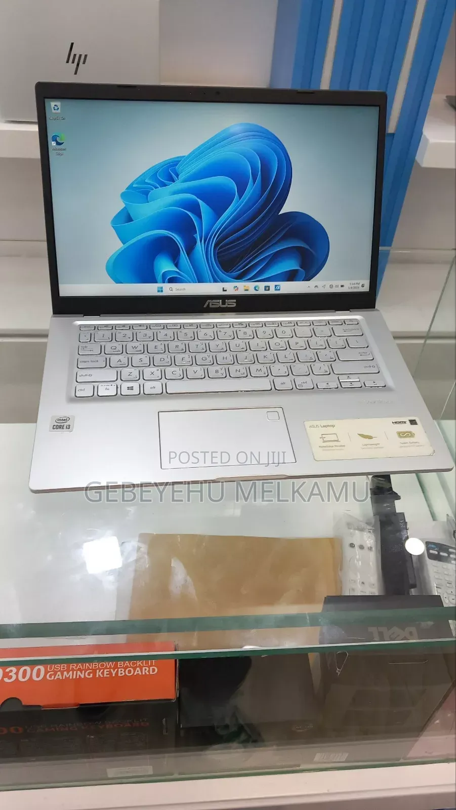 New Laptop Asus 4GB Intel Core 3 SSD 512GB