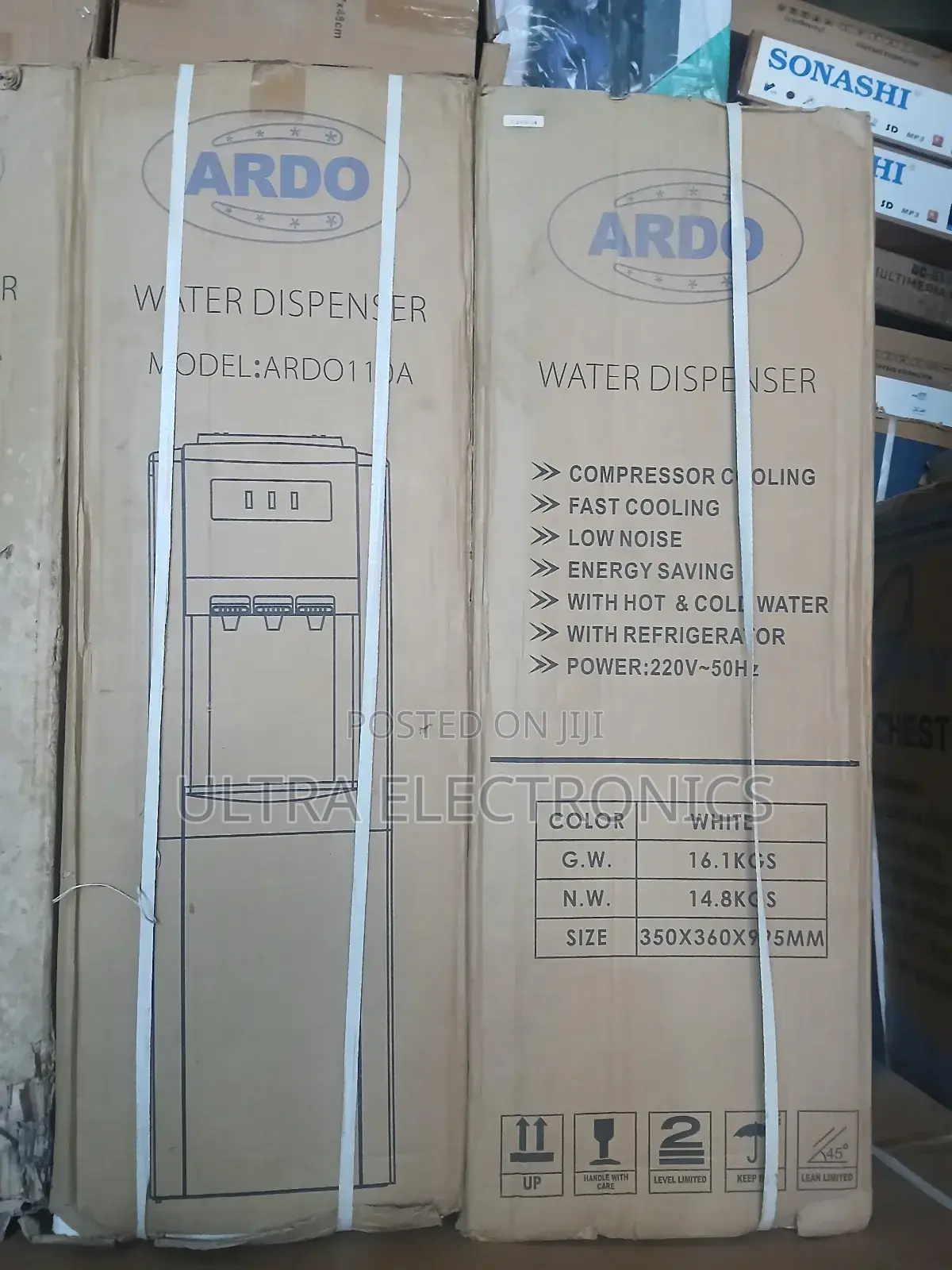 Ardo Water Dispensers, Compressor Cooling, Fast Cooling